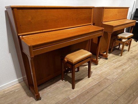 Schimmel piano 120ke kersen gesatineerd 1