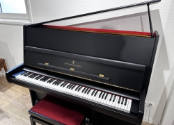 steinway sons piano model v zwart mat 2